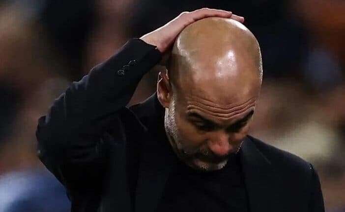 Manchester City enfrenta pior fase em 18 anos sob comando de Guardiola.